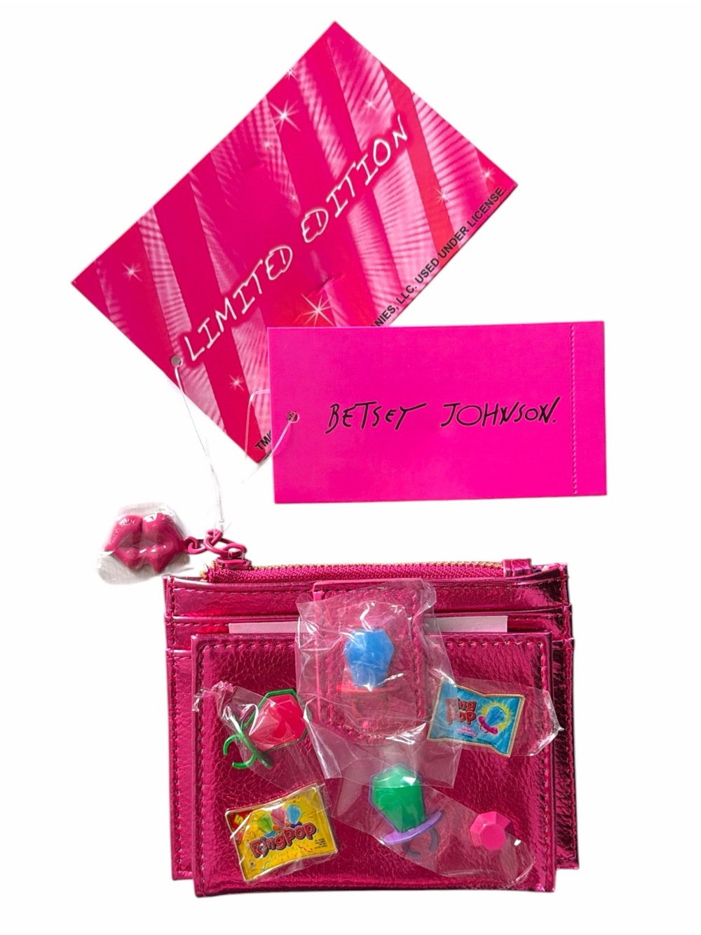 Betsey Johnson Limited Edition Ring Pop Wallet - NWT